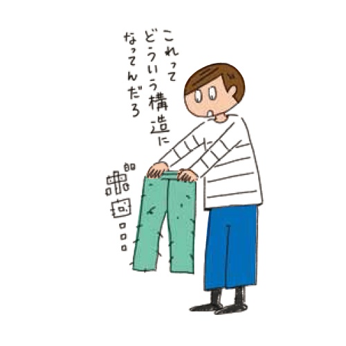 寝間着にぴったり♪超初心者向け「ステテコ」の作り方（3）