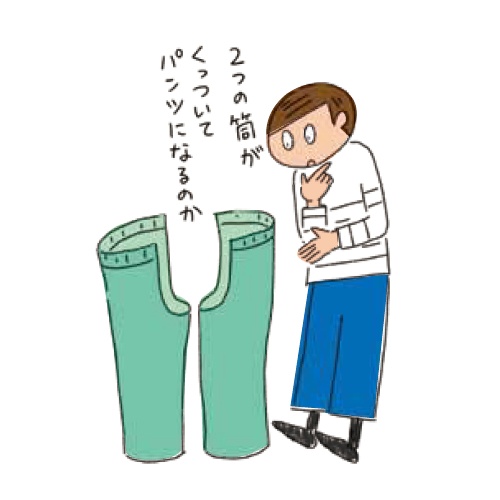寝間着にぴったり♪超初心者向け「ステテコ」の作り方（7）