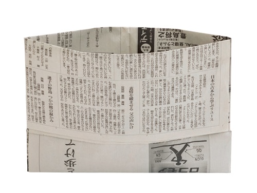 新聞紙で作るゴミ箱が生ごみを捨てる時や災害時に大活躍！作り方や活用法など（10）