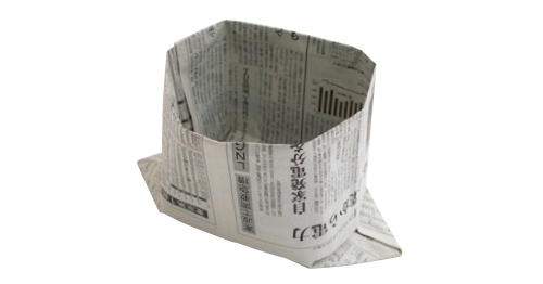 新聞紙で作るゴミ箱が生ごみを捨てる時や災害時に大活躍！作り方や活用法など（23）