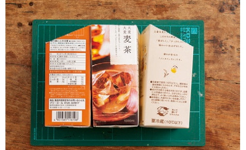 牛乳パックがかわいい小物入れや花入れなどに変身！牛乳パックで作る「生活小物」（28）