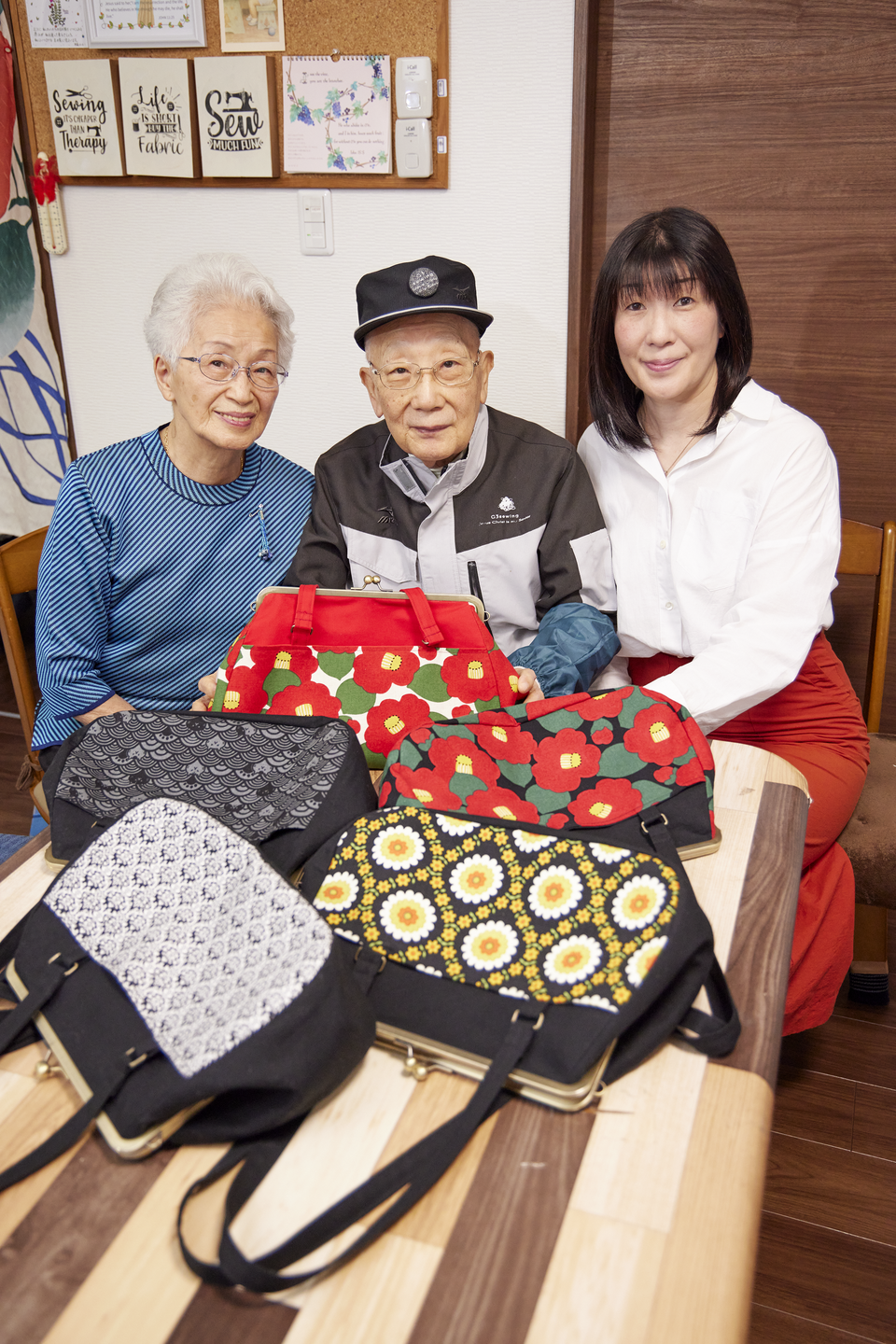  寝たきりだった84歳の父と、80歳の母、50歳の娘がソーイングチーム結成!?／80代で見つけた　生きる幸せ（3）