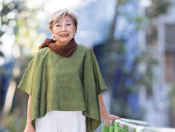 きものを洋服に簡単リフォーム！ 衣装デザイナー・岡本孝子さん「きもので作るプルオーバーブラウス」（1）