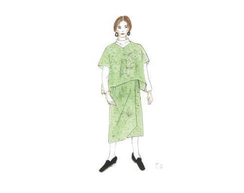 きものを洋服に簡単リフォーム！ 衣装デザイナー・岡本孝子さん「きもので作るプルオーバーブラウス」（5）