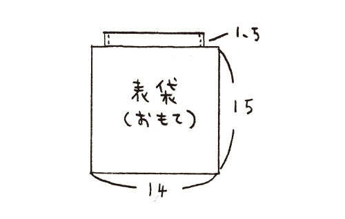 堀川 波さんに教わる！基本の簡単ステッチで作る「モダン刺し子」の巾着袋（20）