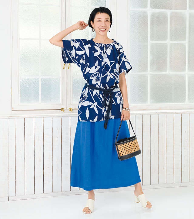 手芸家・高橋恵美子さんに教わる【きものリフォーム】涼やかな着心地「夏のチュニック」（3）