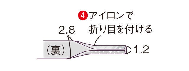 きものをほどかずに作れる！ゆったりジャンパースカート【高橋恵美子さんの きものリフォーム】（19）