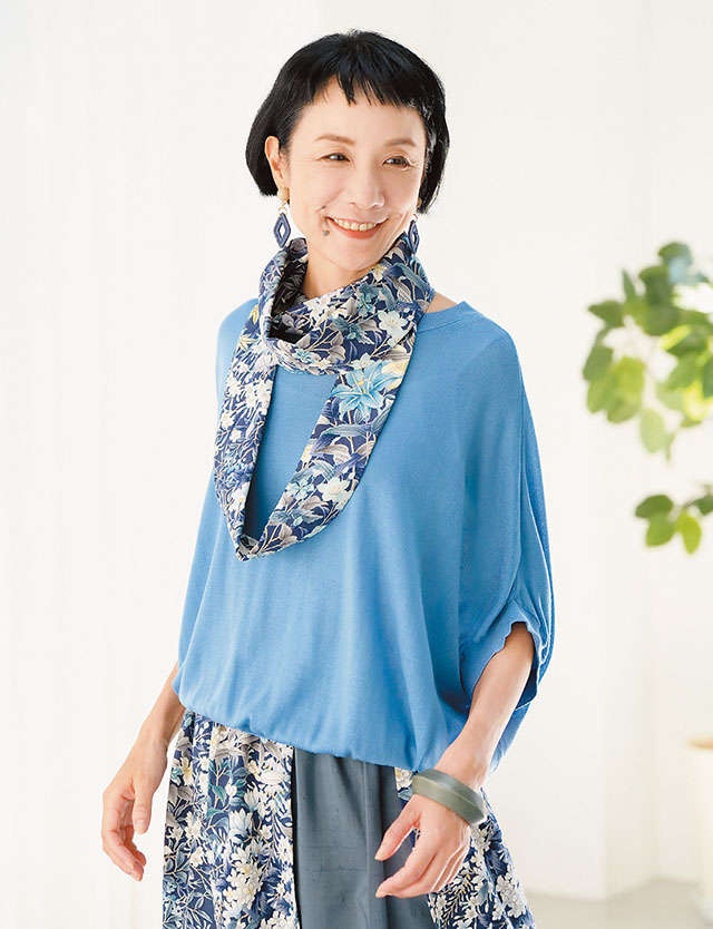 【高橋恵美子さんの手ぬいで「きものリフォーム」】まっすぐぬうだけ！の2枚重ねのスカート（6）