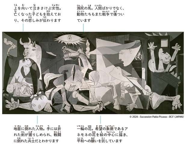 【名画のひみつ】ピカソが絵画「ゲルニカ」で伝えたかった戦争の悲惨さ（3）