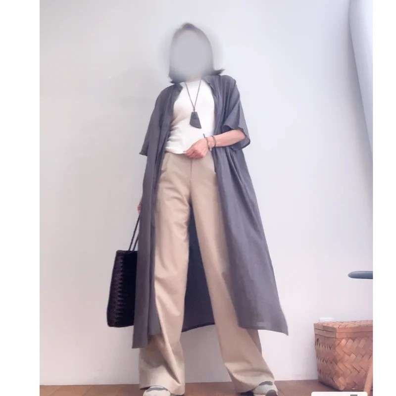 50代女性のお手本ファッション！ 4.2万人が支持する「なお」さんも「体型カバーに必死です...」【インタビュー】（6）