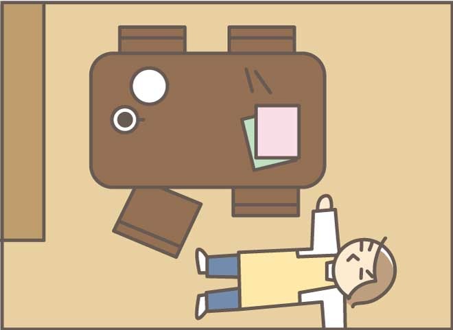 台所の床におばさんが！初めて在宅介護を意識した日／バニラファッジ（10）