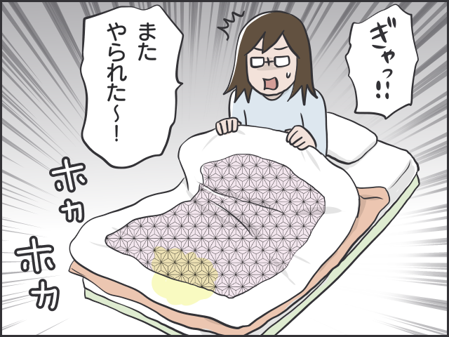 布団の上、カバンの中...そこはトイレじゃなーい！猫の粗相に悩んでいた頃／フニャコ（5）