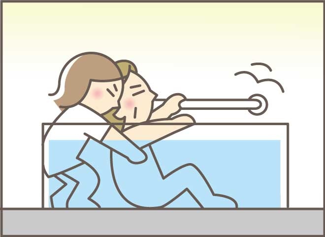 洗うそばから忘れちゃう！？エンドレス入浴介助／バニラファッジ（2）