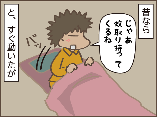 夫へ。「蚊がいる」「猫が吐いてる」...じゃなくて自分で行動して！／しまえもん（6）