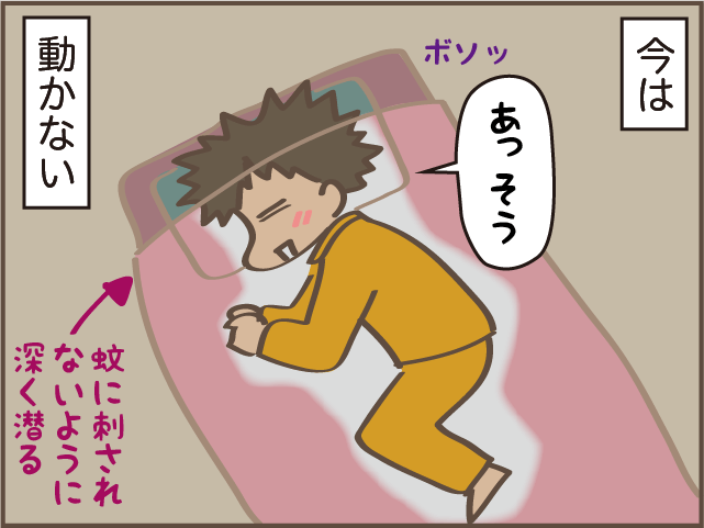 夫へ。「蚊がいる」「猫が吐いてる」...じゃなくて自分で行動して！／しまえもん（7）