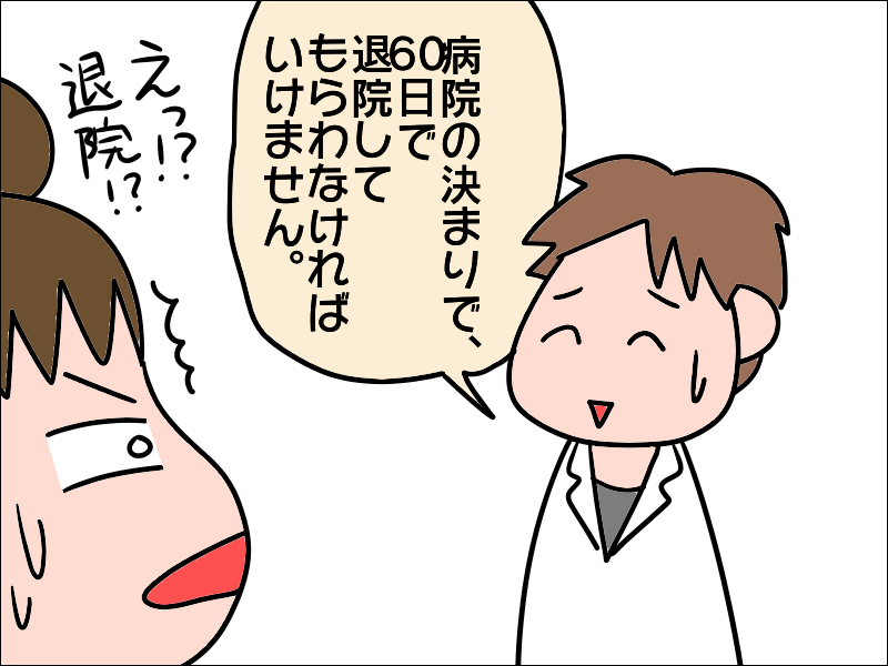 歩けもしないのに退院!? 要介護になった母をこの先どうすれば...／あぽり（1）