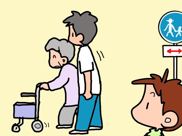 若い療法士さんに鼻の下が伸びる義父。他人と話ができたのは大きな一歩！／山田あしゅら（2）