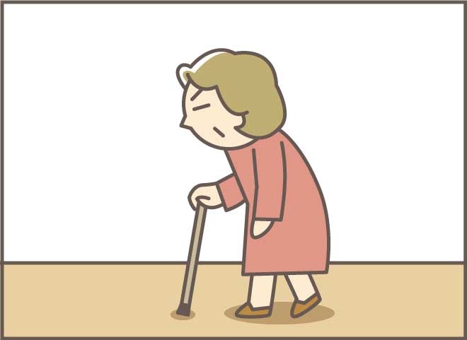 「トイレいいかしら...」運動機能が低下したおばさんの葛藤／バニラファッジ（2）