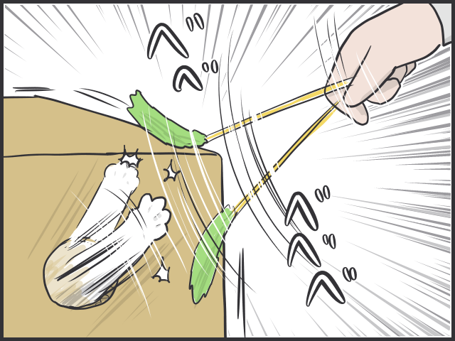 ダンボールが好きすぎる！ギチギチでもとにかく入りたい猫あるある／フニャコ（6）