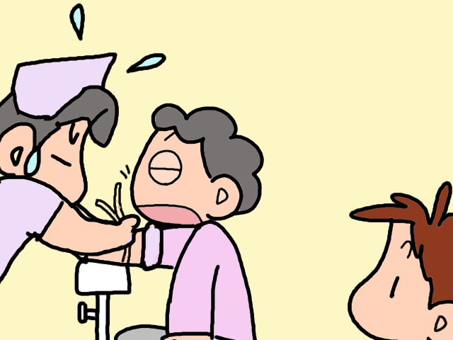 採尿が大変すぎ！認知症の義母の通院付き添い／山田あしゅら（10）