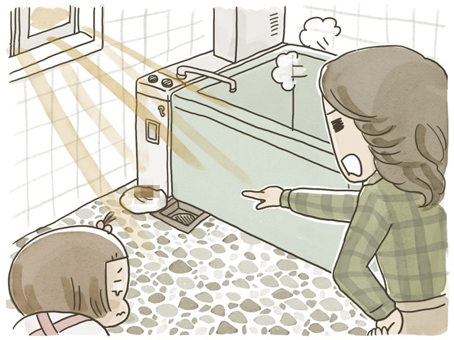 1人でアパートにいるときはどうしたら...？近距離介護のジレンマ／石塚ワカメ（5）