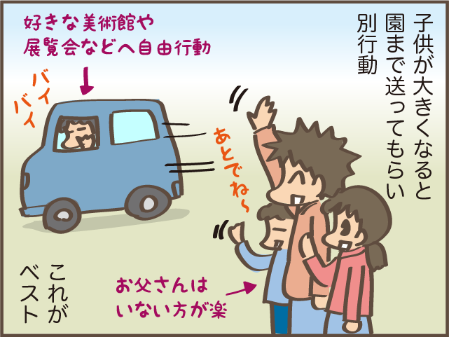 遊園地嫌いのだんなと遊園地に行くときは ／しまえもん（8）