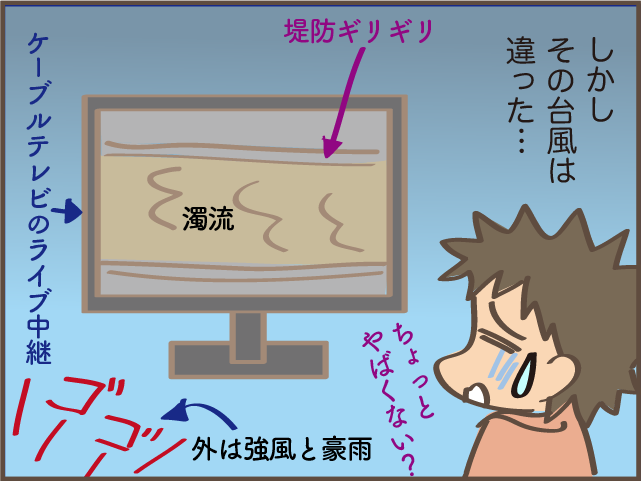 「こんな時、何を持って行ったらいいの？」台風で避難所へ...／しまえもん（5）