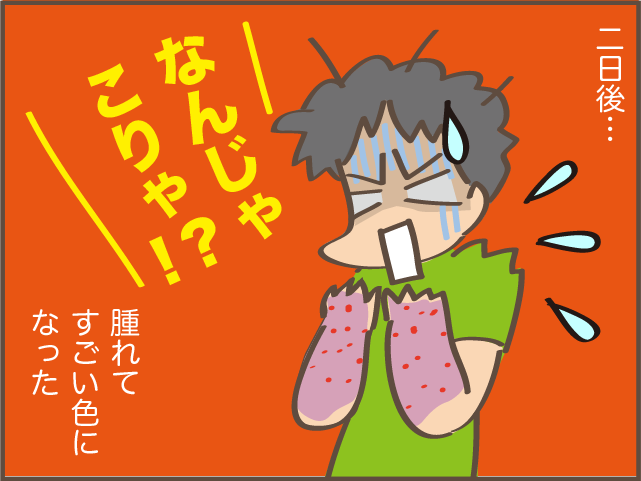えっ！悪化してない⁉　ケガすると「独自の治療法」を試みる夫／しまえもん（9）