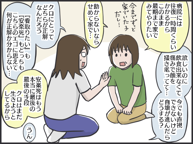母と何度も話し合い、安楽死すら考えた...実家の「21歳の老猫」と過ごした最後の夏／フニャコ（5）