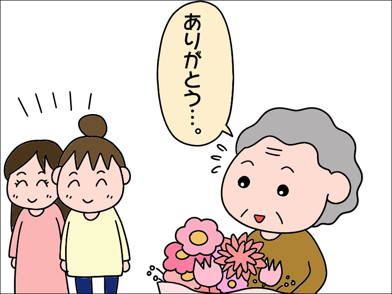良かった！　高齢の母が「私は幸せだ...」と喜んでくれた誕生日プレゼント／あぽり（7）