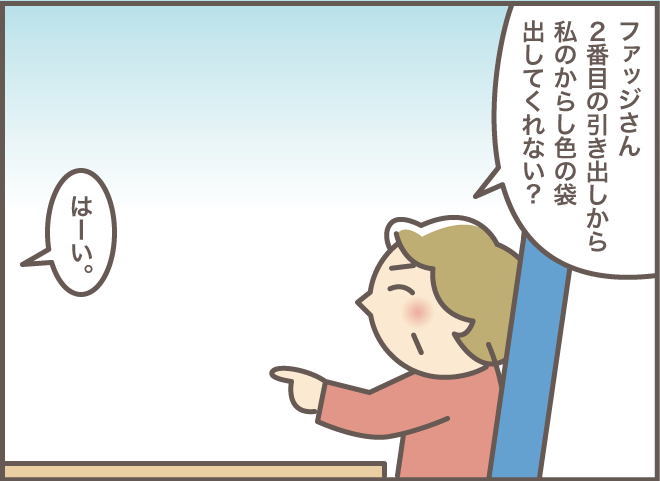 「85歳になってこの袋の良さに気づいたの」義叔母にそう言わせた「からし色の袋」とは？／バニラファッジ（2）