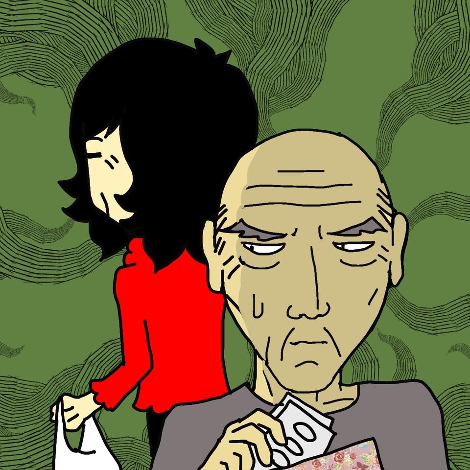 何も買っていないのに、認知症の母の財布からお金が消える!?　これは、もしや...？／ワフウフ（7）