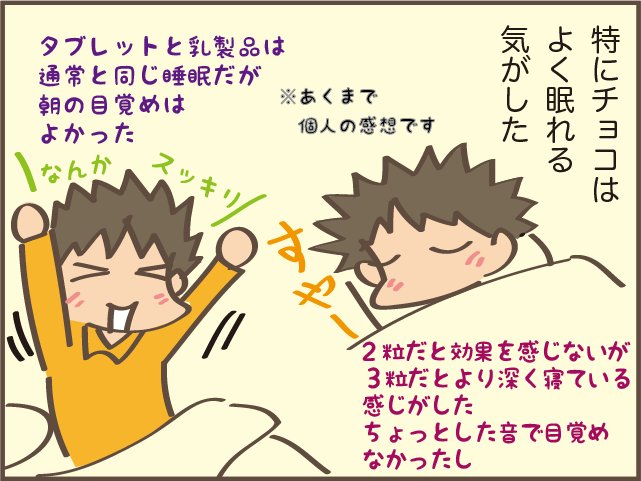 「なんとか熟睡したい！」スーパーで見つけた眠りの浅い私の救世主!?／しまえもん（7）