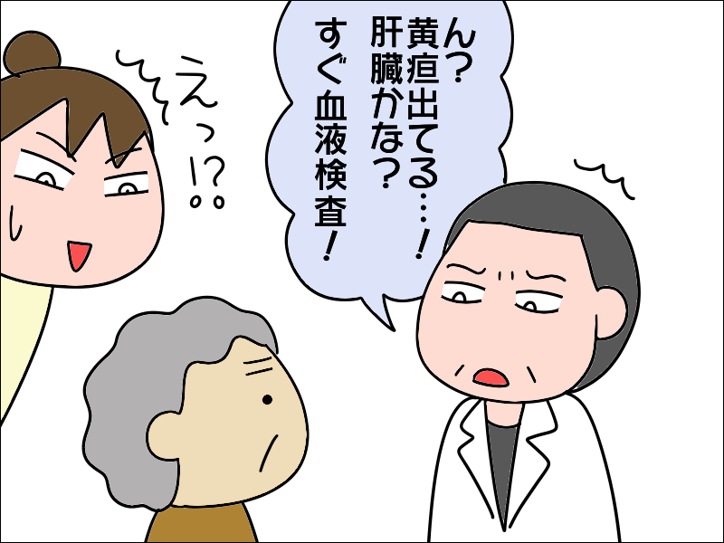 PCR検査が陰性でようやく診察へ「黄疸が出てる！すぐに入院を！」 ／あぽり（7）