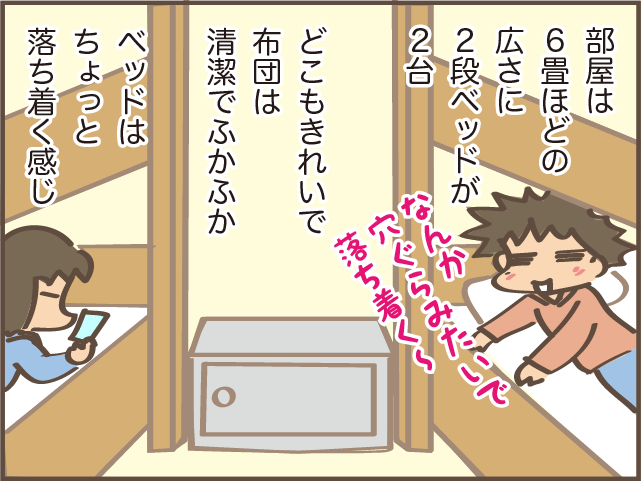安いけれど残念ながら私には合わず...だんな提案の「ゲストハウス」泊／しまえもん（6）