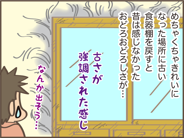 実家キッチンのリフォーム後の作業をしながら思った、コロナ禍で会えない年子の妹のこと／しまえもん（3）