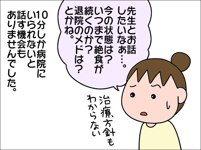 コロナ禍、母が絶食の入院生活に。でも「ラーメン食べたい寿司食べたい」妄想は元気で...!?／あぽり（8）
