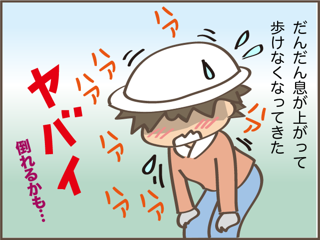 暑い中での畑の作業。水分補給もしていたけれど倒れる寸前に...／しまえもん（6）