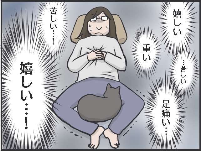 怖くないよ〜布団においで！ いつもはベタベタ甘えなくても冬に嬉しい猫のぬくもり／フニャコ（8）