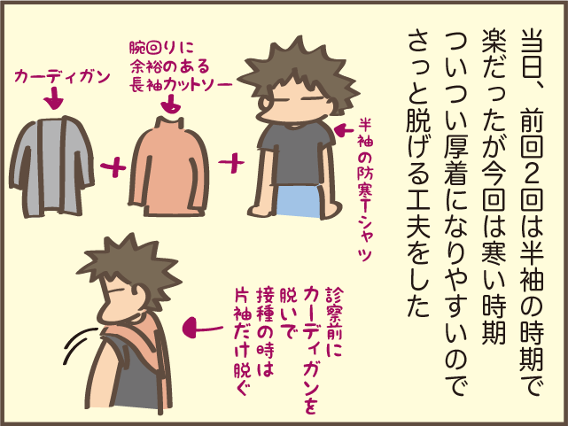 今回の副反応は頭痛...！ 新型コロナワクチン3回目接種／しまえもん（5）