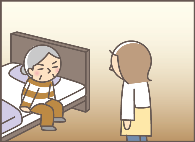 靴下を脱がせてほしい認知症の義母。少し突き放すと「想定外の返事」が...／バニラファッジ（8）
