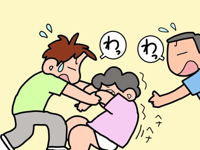 認知症の義母が真夜中に大絶叫！ 翌朝、電池切れでへたりこんでしまい...／山田あしゅら（8）