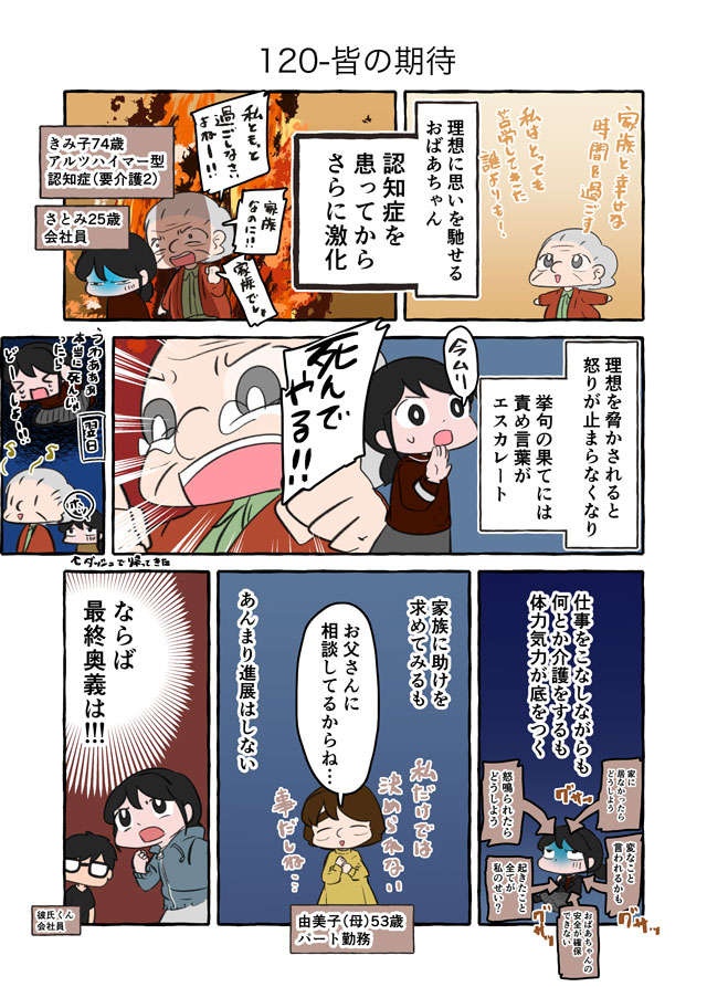 認知症の祖母の介護をすべて背負わされ「偉い」「ありがたい」...逃れる術は／認知症介護実録（3）
