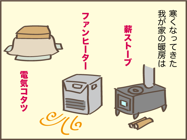 足を入れると真っ黒に!? 電気ではなく「炭」のコタツはちょっと大変／しまえもん（2）