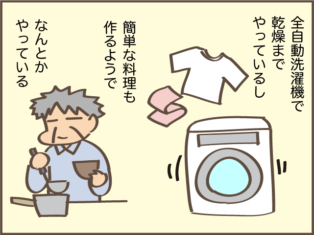 82歳一人暮らしの父。家事や食事も自分でこなしているようだけど...冷蔵庫の中が気になる！／しまえもん（4）