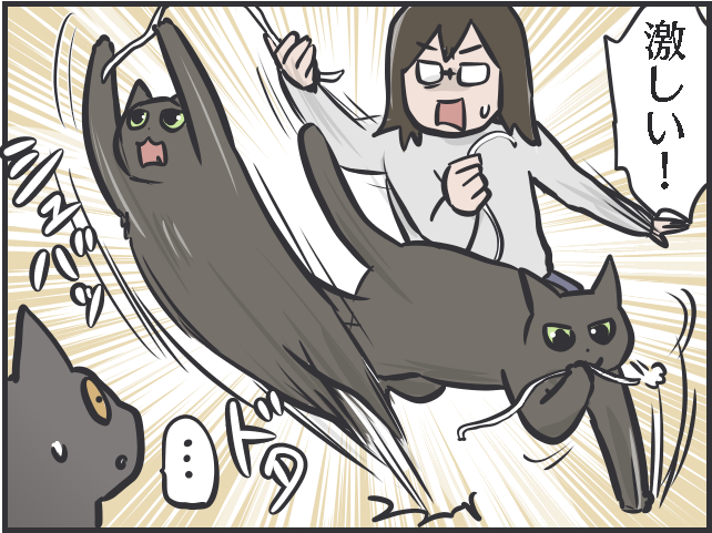 「どいて！そこはぼくの場所！」絶妙なバランスで成り立つ愛猫2匹の「複雑な上下関係」／フニャコ（8）