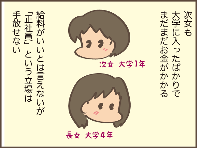 「正社員」という立場を手放せない...仕事を「やめたい」時も踏みとどまる「理由」／しまえもん（9）