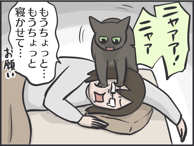 「超朝型」の猫たちが、飼い主にしかける「脅し」。猫と暮らすと嫌でも早起きになる理由／フニャコ（3）