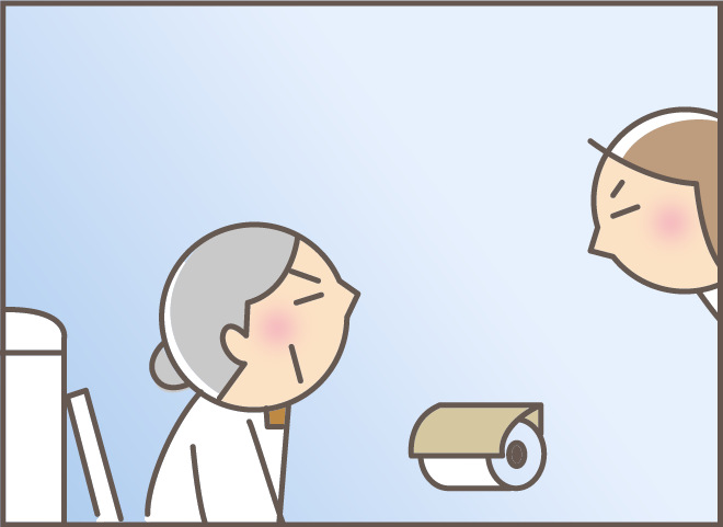 嫁にトイレ介助を依頼する、その場所は？ 嫁に甘えたい認知症義母の不安／バニラファッジ（12）