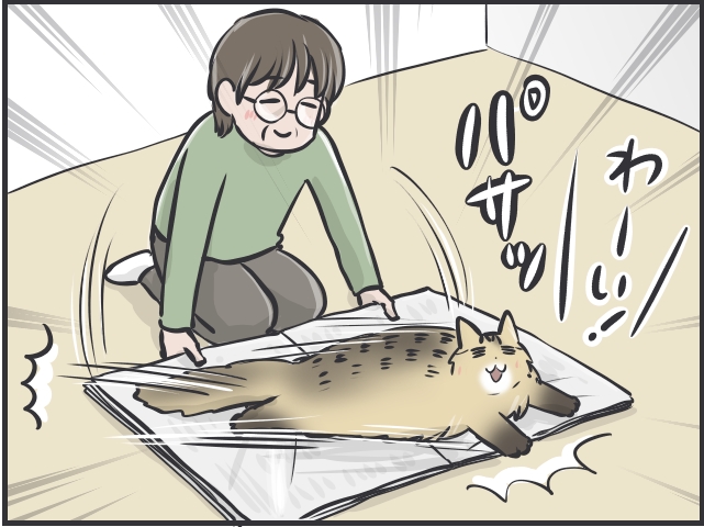 呆れるほどの猫バカっぷり！猫は一人暮らしの母の生活を豊かにしてくれる良き相棒／フニャコ（7）